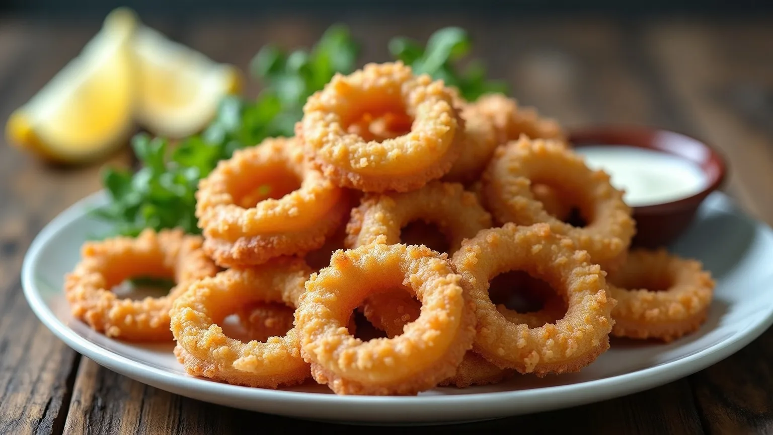 Fried squid