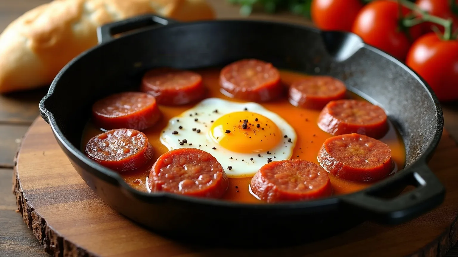 Sucuklu yumurta