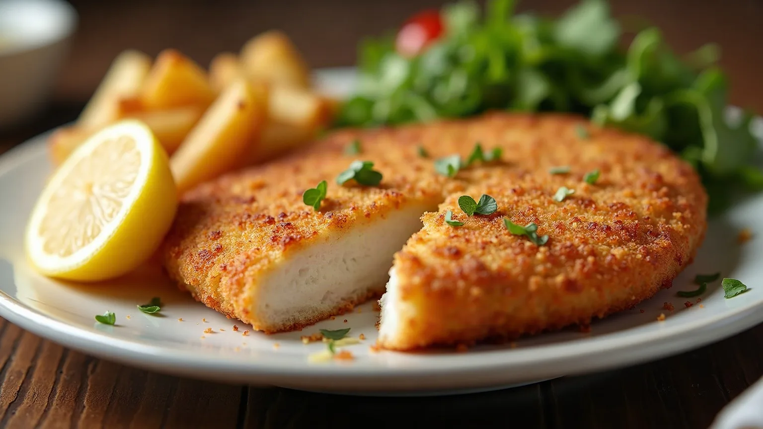 Chicken schnitzel