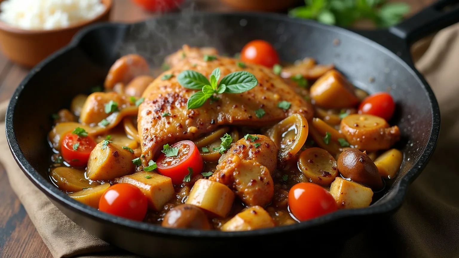 Chicken sauté